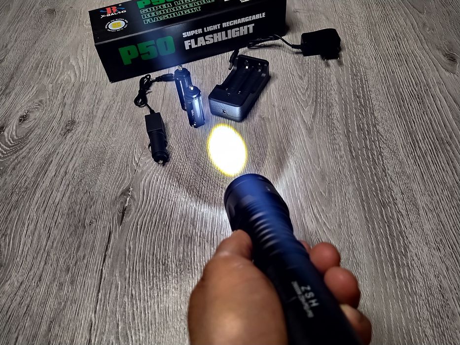 Lanterna profesionala NEW CREE P50-WC, 100%metal, noul model CREE P50