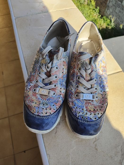 Дамски обувки Rieker и Timberland 39 номер