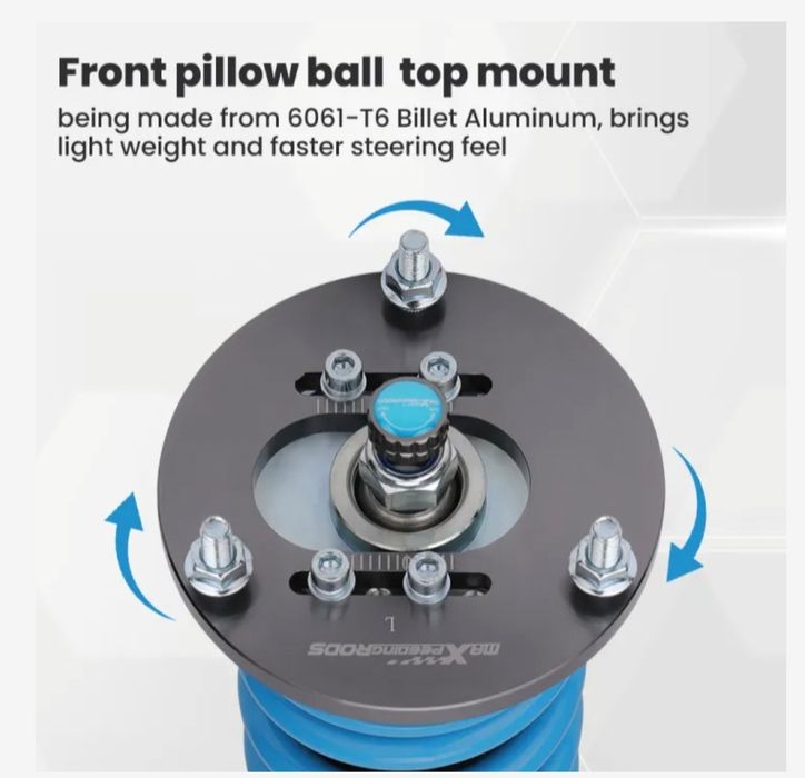 Регулируемо окачване коиловъри бмв е36 е46 bmw e36 e46 Т6 висок клас