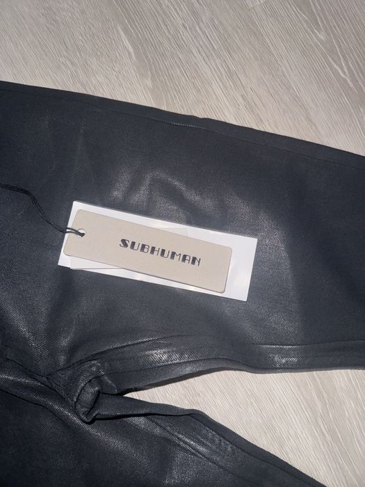 Rick owens waxed jeans