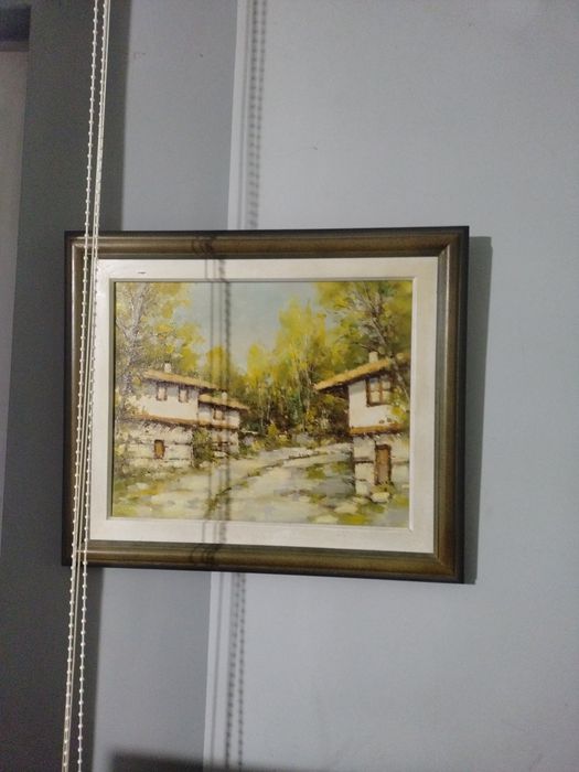 Продавам картина ,,Боженци",маслена боя