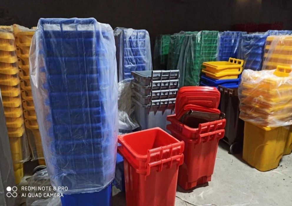 Мусорный урна бак musur yashshik plasmassa