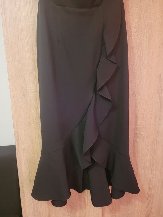 Rochie Poema fara bretele neagra