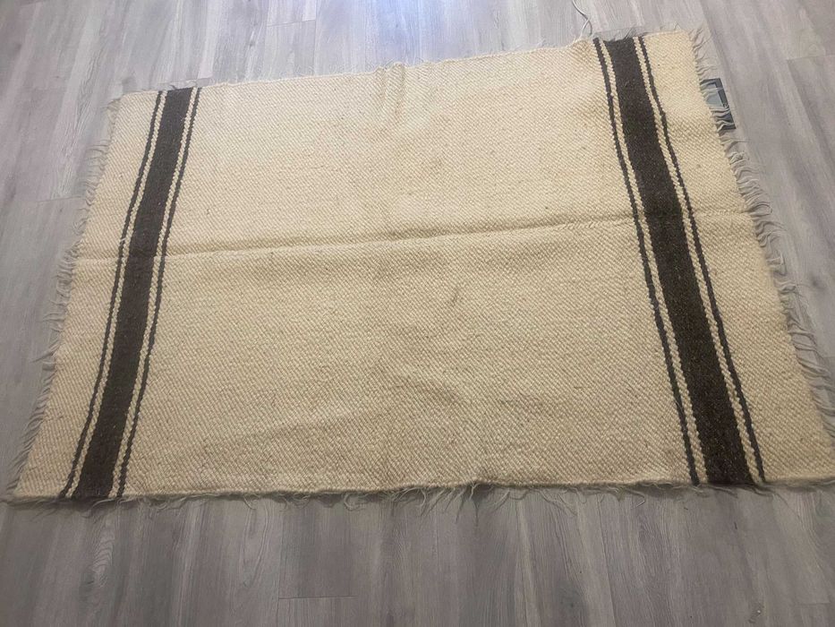 Set 3 cergi tradiționale maramureșene, lână pură, canapea și 2 fotolii