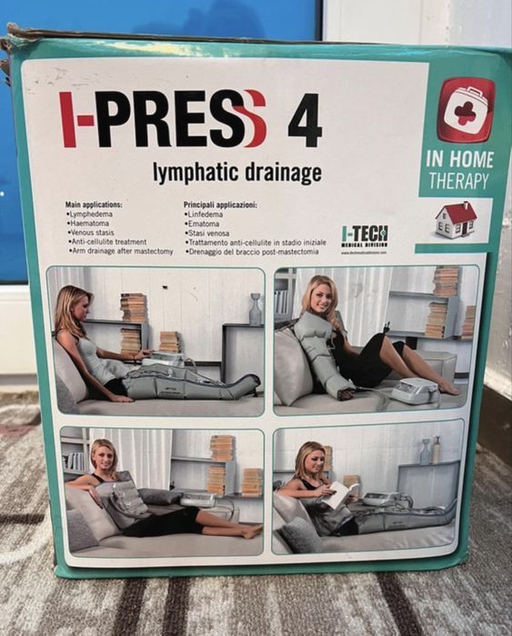 Aparat presoterapie/ drenaj limfatic profesional i-PRESS 4