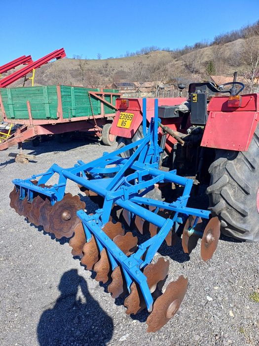 Disc purtat in tirant cu 24 de talere 2.2 m latime de lucru