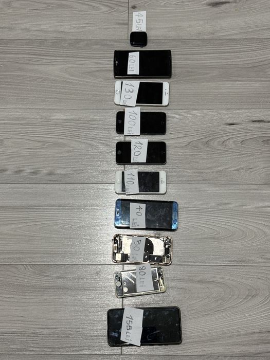 Telefoane pentru piese Iphone 4 5 6 7 samsung A52  LG