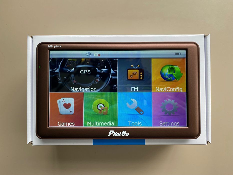 GPS PilotOn M9 Plus Harti 2025 Q2 NOU autoturism/camion/autocar