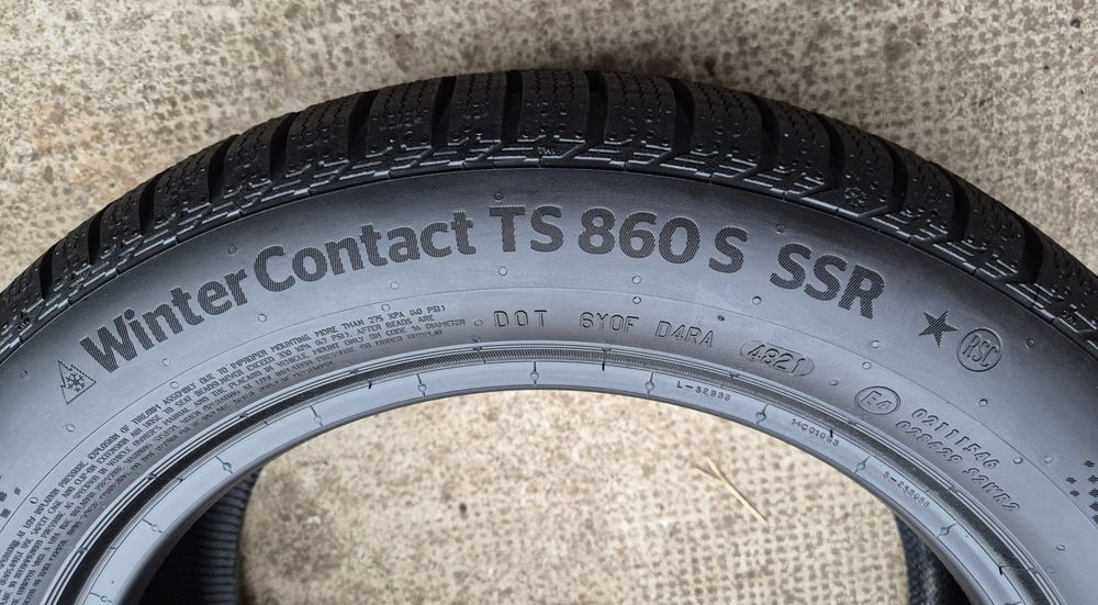 Set 2buc 205/55 R16 91H Continental WinterContact TS860 S SSR *BMW RSC
