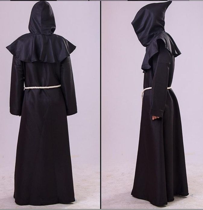 Плащ монаха на взрослых