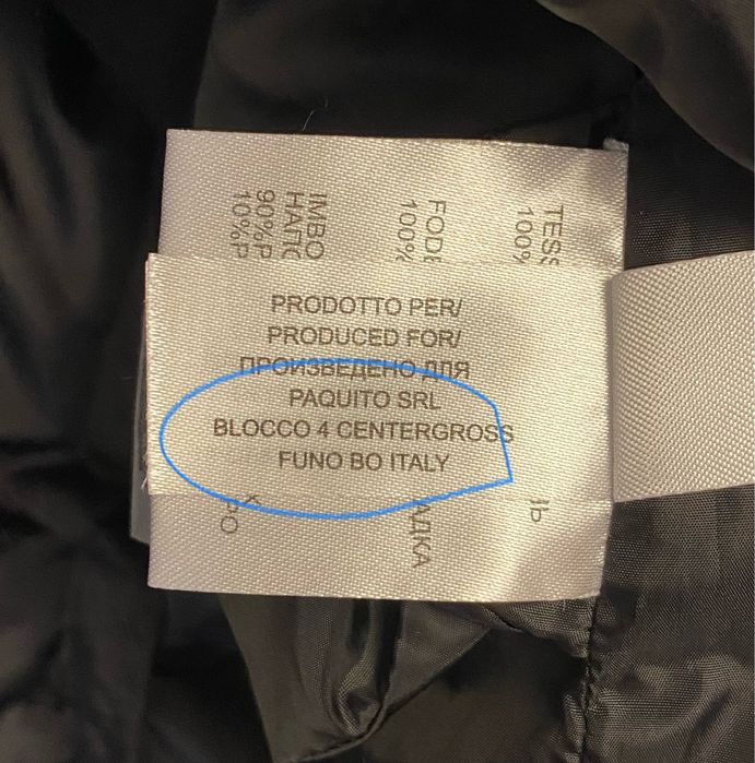 Продам итальянский пуховик Paquito