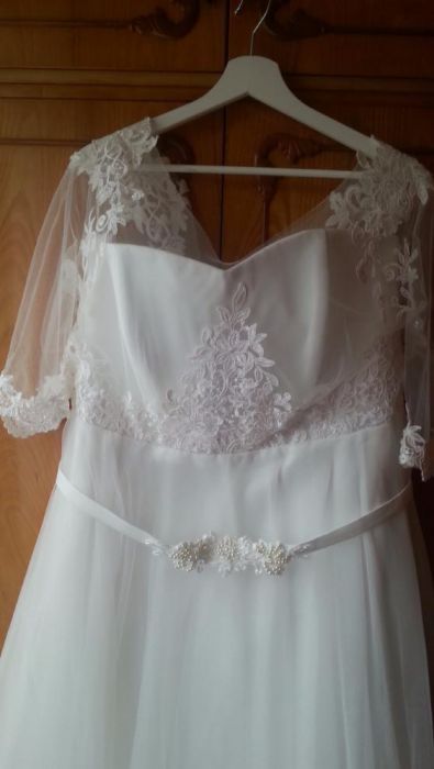 Rochie de mireasa ivory marimea 48-50