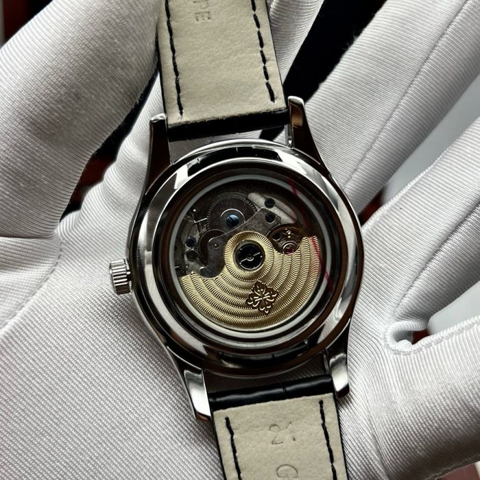 patek philippe annual calendar blue dial steel