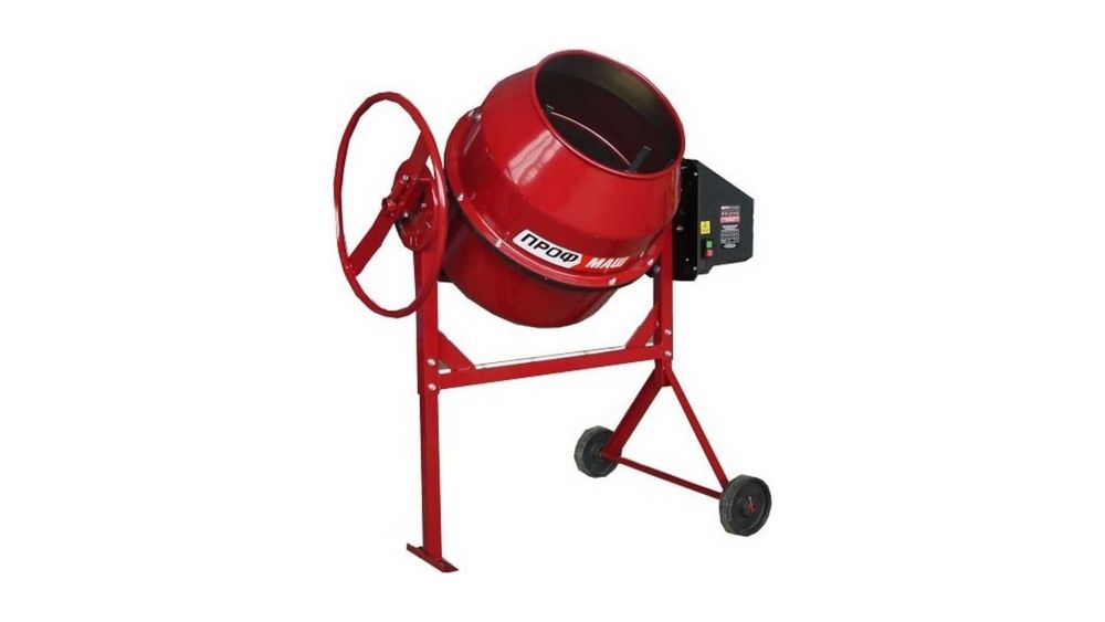 Бетономешалка Бетоносмеситель ЧУГУННЫЙ венец Модели Б120 - Б220 Россия