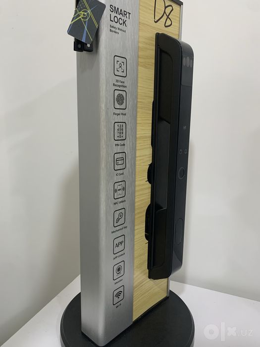 smart qulf elektron zamok Face ID Aqilli eshik qulfi замок умный замок