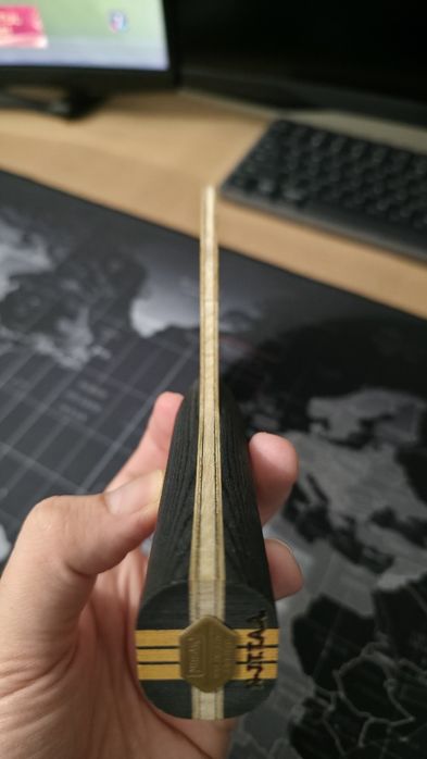 Nittaku Acoustic Carbon Inner FL (Large Handle - mâner mare)