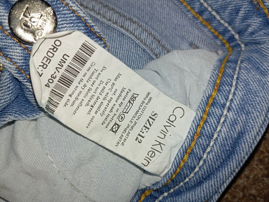 Blugi copii 12 ani calvin klein