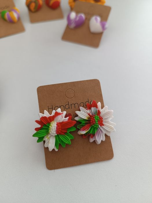 Обици от полимерна глина