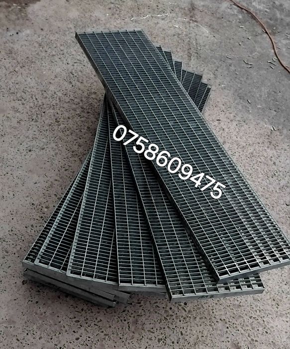 Trepte și grilaje zincate 120x28