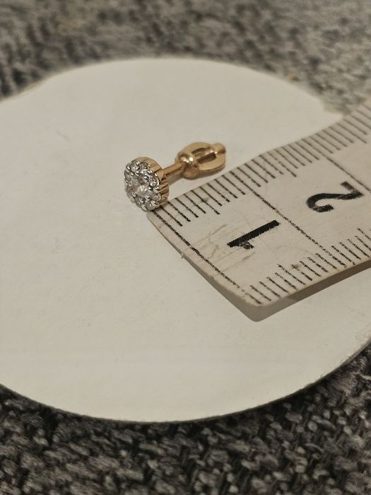 Моно серьга пусет