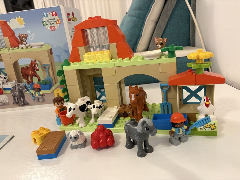 LEGO DUPLO 10916 – Fermă cu animale, complet