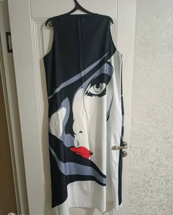 Платье - сарафан летнее, рр 54-56