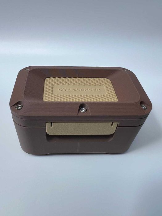 Organizator baterii AA + AAA Overland storage dual size EDC camping travel box | airsoft | tactical | pescuit