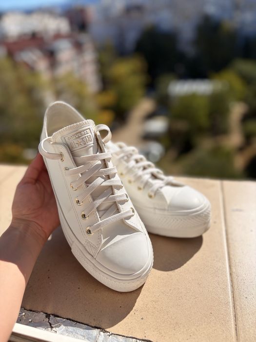 Converse Ctas Lift Ox Бял