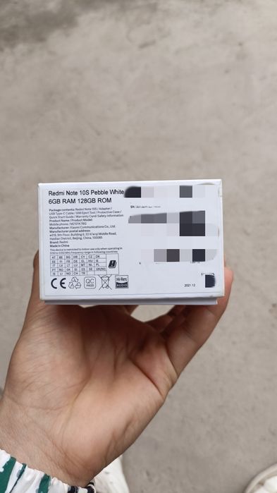 Redmi note 10S 128/6+5
