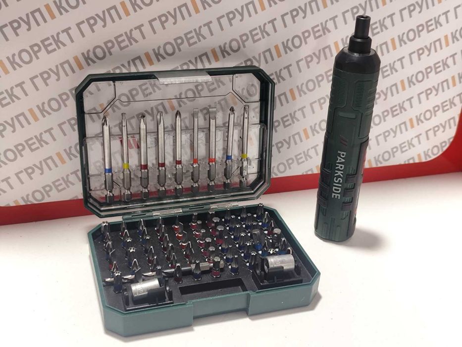 Електрическа Отвертка на Parkside с накрайници