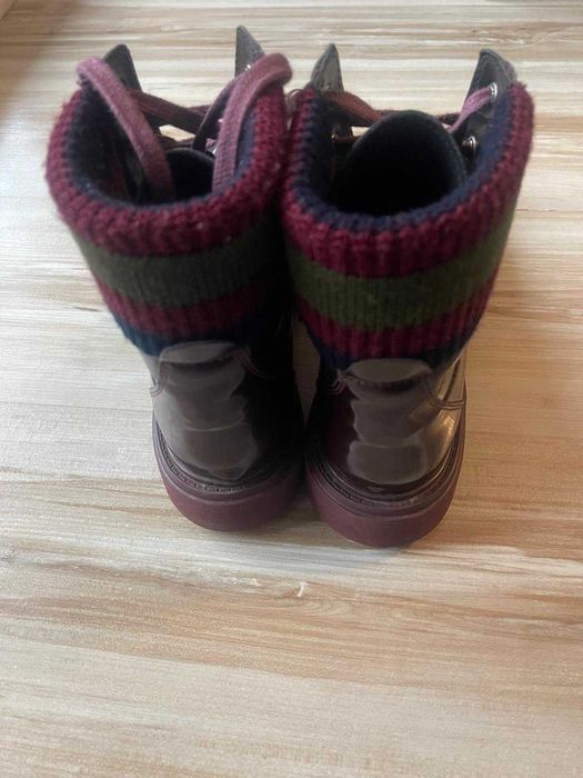 Ghete de toamna GEOX, noi, marimea 39 culoarea visinie