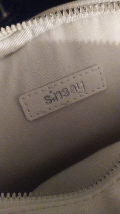 Сумка белая sinsay