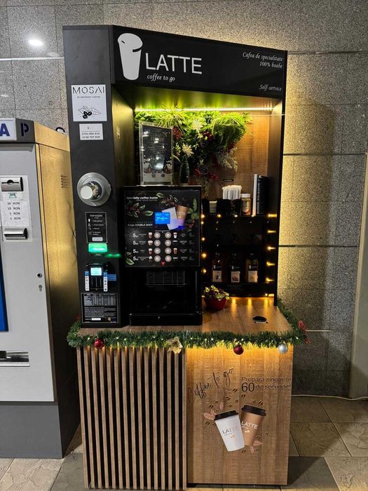 Cafenea self service la cheie
