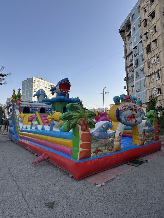 Надувной батут 6х12 срочни сотилади