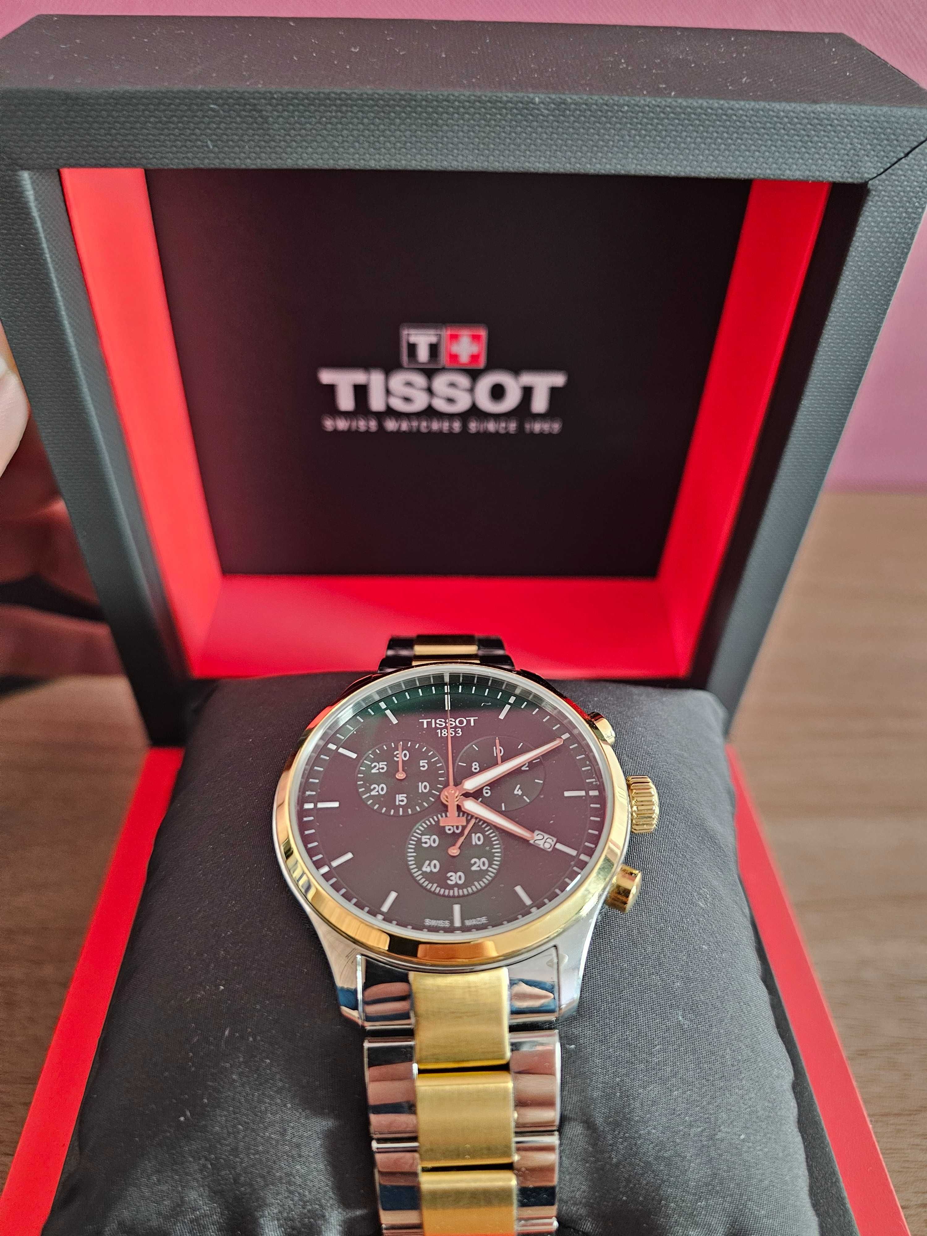 Tissot Chrono XL green - нов гр. София Манастирски ливади • OLX.bg