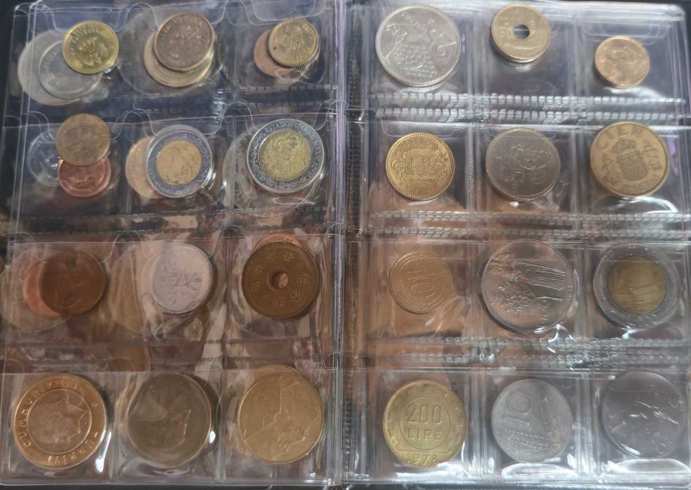 монети от цял свят 48бр