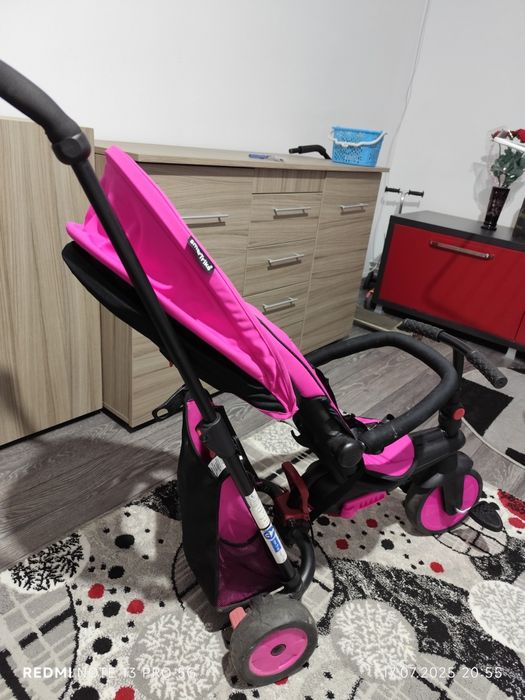Tricicletă Smart Trike 6 in 1 pliabila ca un geamantan