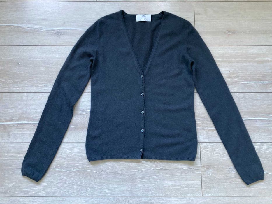 ALLUDE 100% Cashmere кашмир кашмирена жилетка пуловер размер S