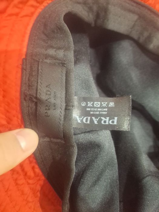 Панама PRADA red color