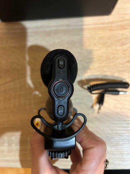 JOBY Wavo PRO DS – microfon shotgun profesional, NOU, 2 ani garanție