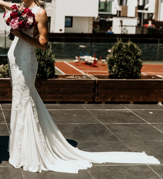 Vand rochie de mireasa tip sirena