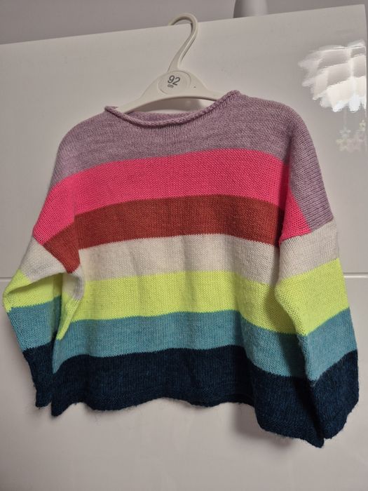 Pulover tricotat cu lână UCB 2-3 ani