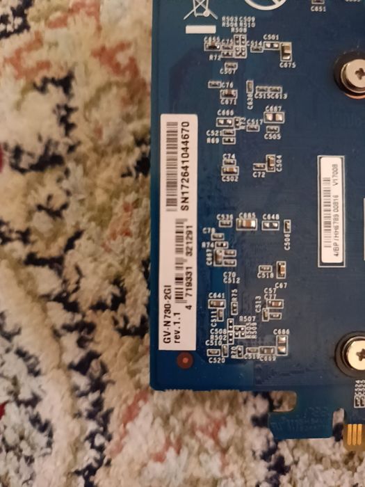 Видеокарта Gt730 рабочая