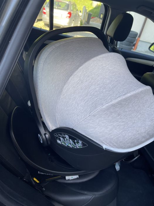 Scoica auto lionelo moxie i size 360 grade, bambus