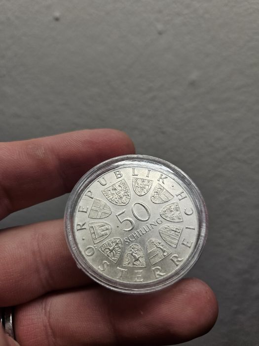Moneda argint 50 Schilling