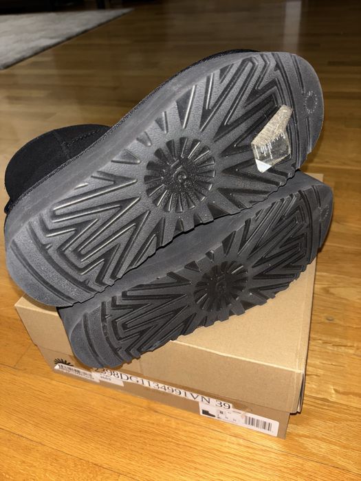 UGG-uri Platforma Negre