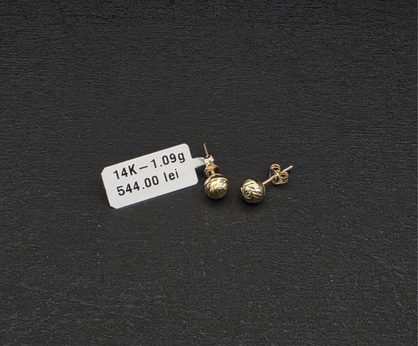 Cercei Aur 14K 1.09gr