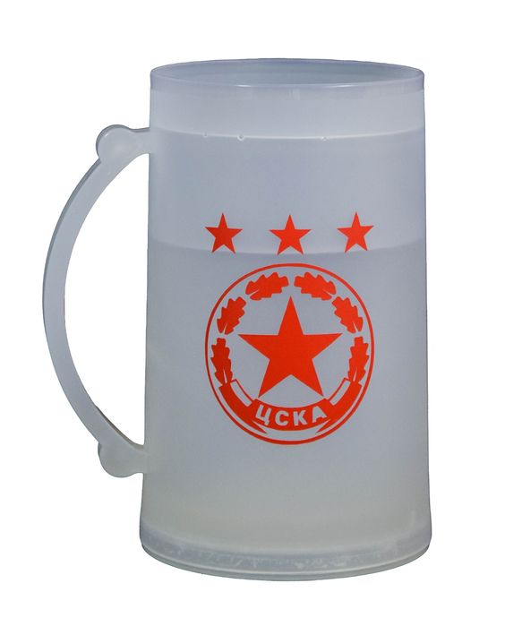 Халба за бира с течност за замразяване с текст по ваш избор