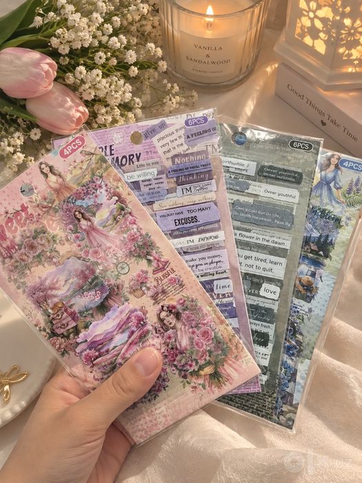 Bookmark, stickerlar