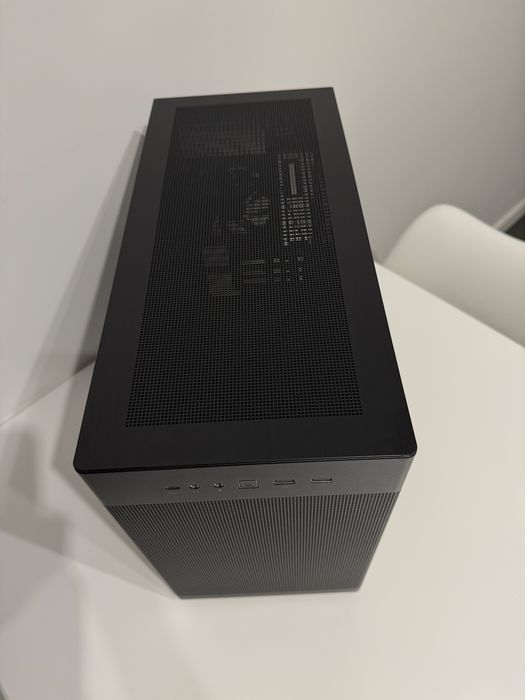Carcasa Asus Prime AP201, Black, Fara sursa, Full mesh